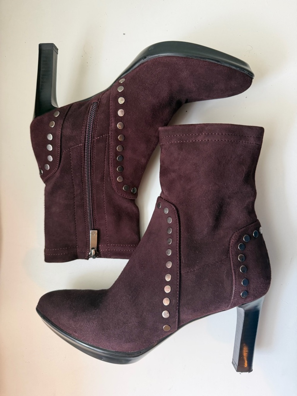 Aquatalia Roma Weatherproof Suede Boot sz 7M